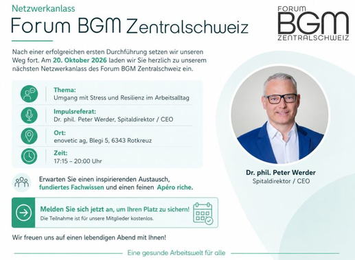 Netzwerkanlass Flyer